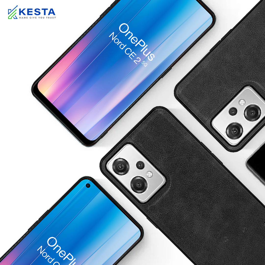 Oneplus CE2 Cover - Brave Black Leather Case (Waterproof & Dustproof)